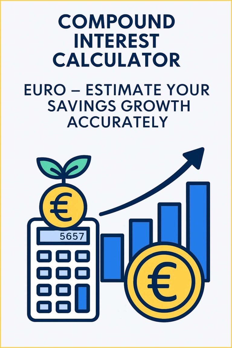 Compound Interest Calculator Euro – Estimate Your Savings Growth Accurately