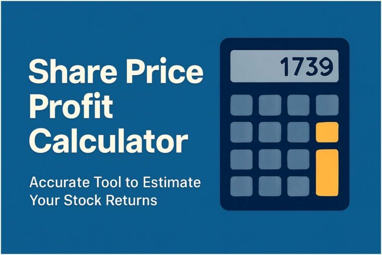 Share Price Profit Calculator: Accurate Tool to Estimate Your Stock Returns