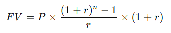 Future Value Formula